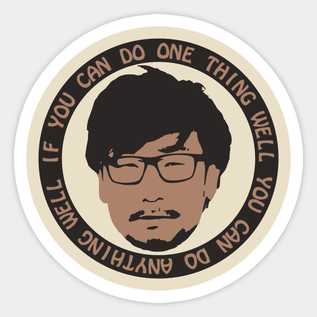 Kojima's Word's of Wisdom Sticker by Sonchezz